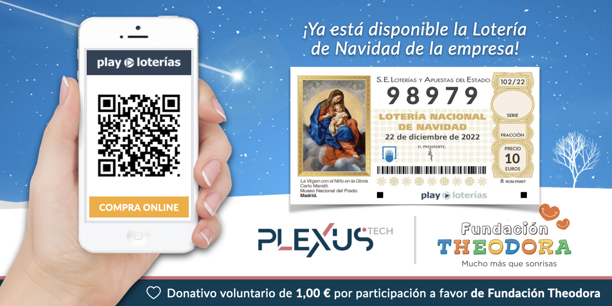 Número de Lotería de Navidad de Plexus Tech y la Fundación Theodora