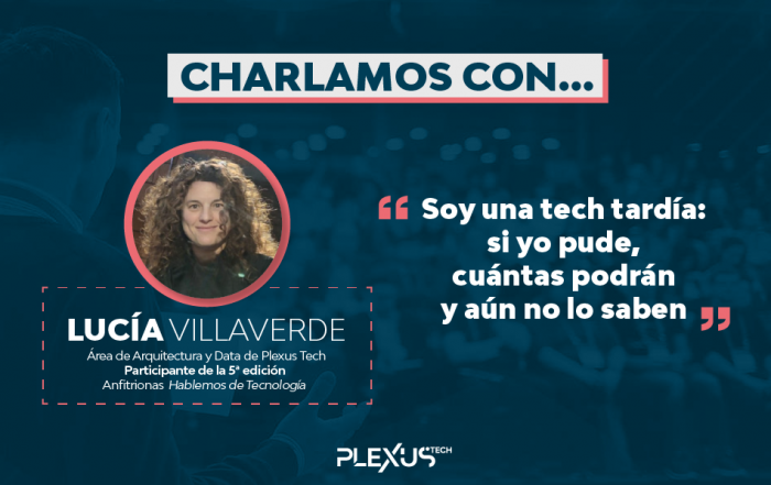 Lucía Villaverde participará en el evento sobre mujeres tech