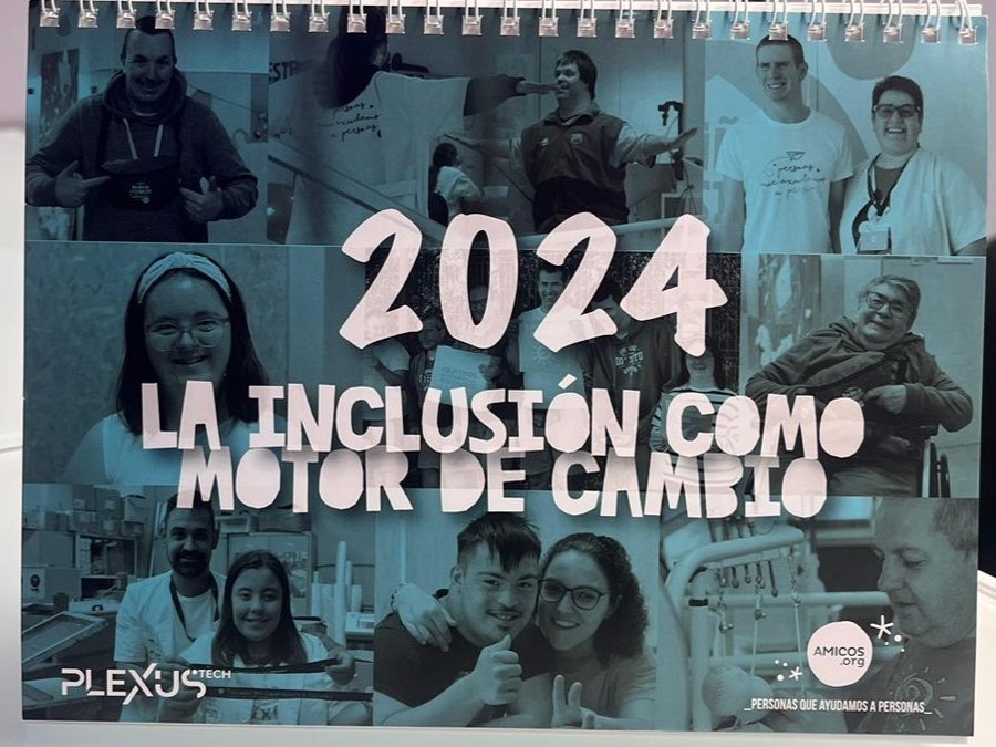El Calendario 2024 se titular "La inclusión como motor de cambio"