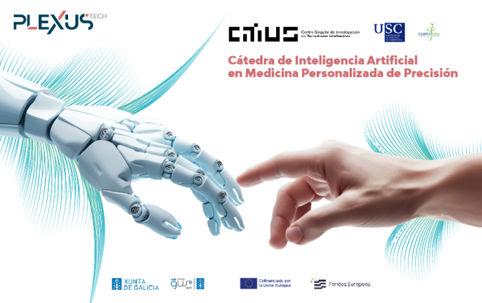 Cátedra de IA en Medicina Personalizada de Precisión, liderada por Plexus Tech, en colaboración con la USC y el CiTIUS