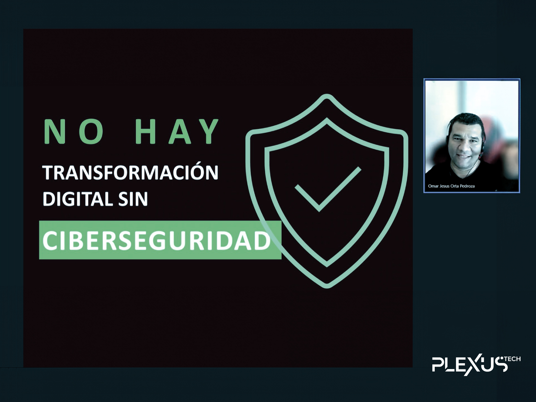 Omar Orta, director de Ciberseguridad de Plexus Tech, explicó el programa Activa Ciberseguridad