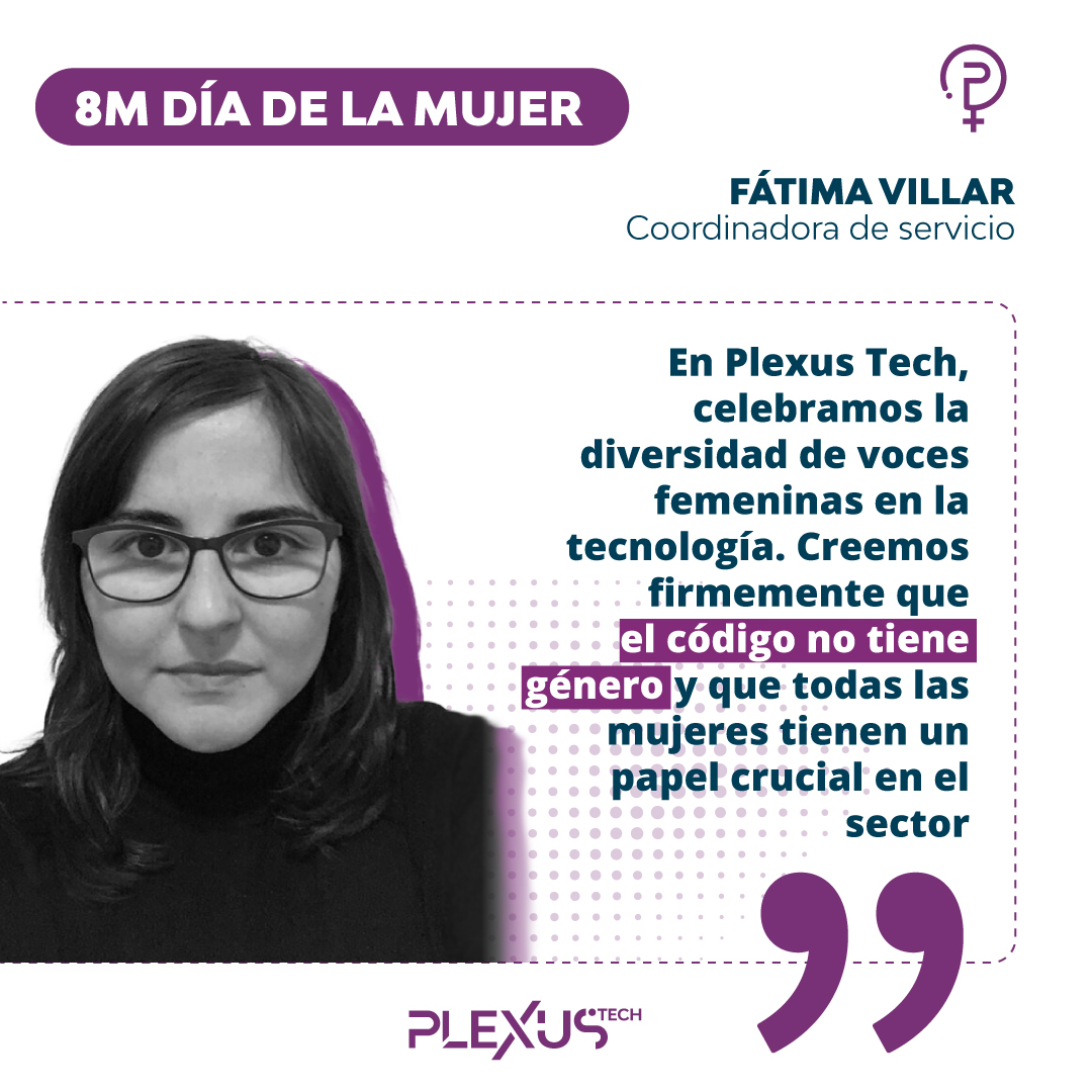 Fátima Villar, de Plexus TEch