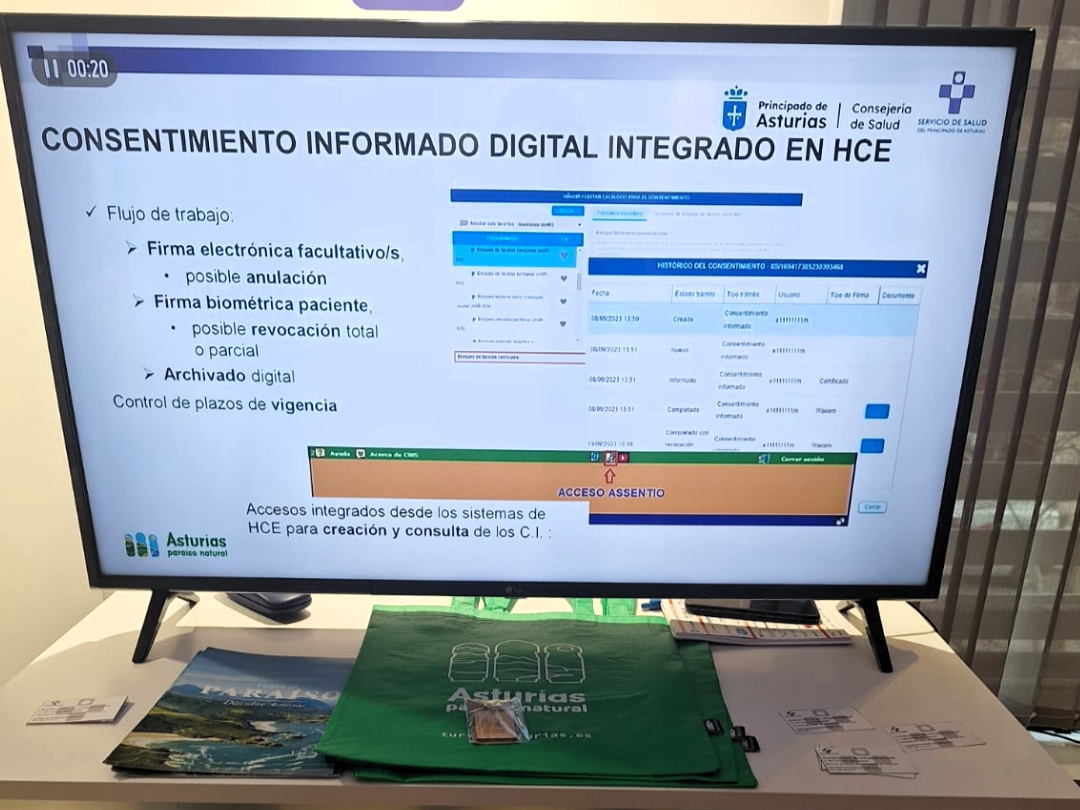 El Servicio de Salud del Principado de Asturias presentó su innovador proyecto de consentimiento informado digital con Assentio, producto desarrollado por Plexus Tech