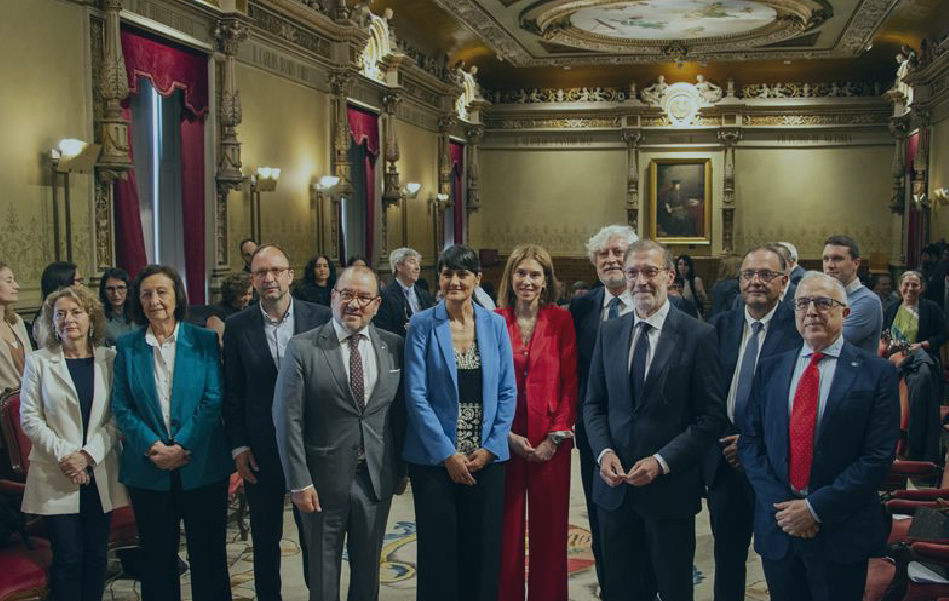 Presentación de CAME&IA, Cátedra pionera liderada por Plexus Tech y la USC, en el Paraninfo de la USC.