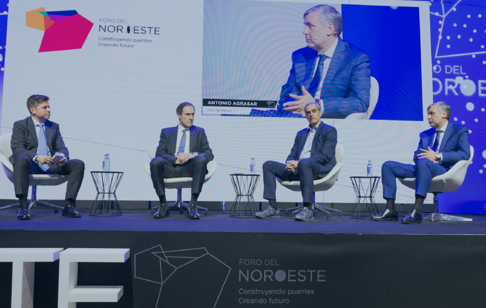 Antonio Agrasar, fundador y CEO de Plexus Tech, en la mesa de debate “Innovación y conectividad para competir”.