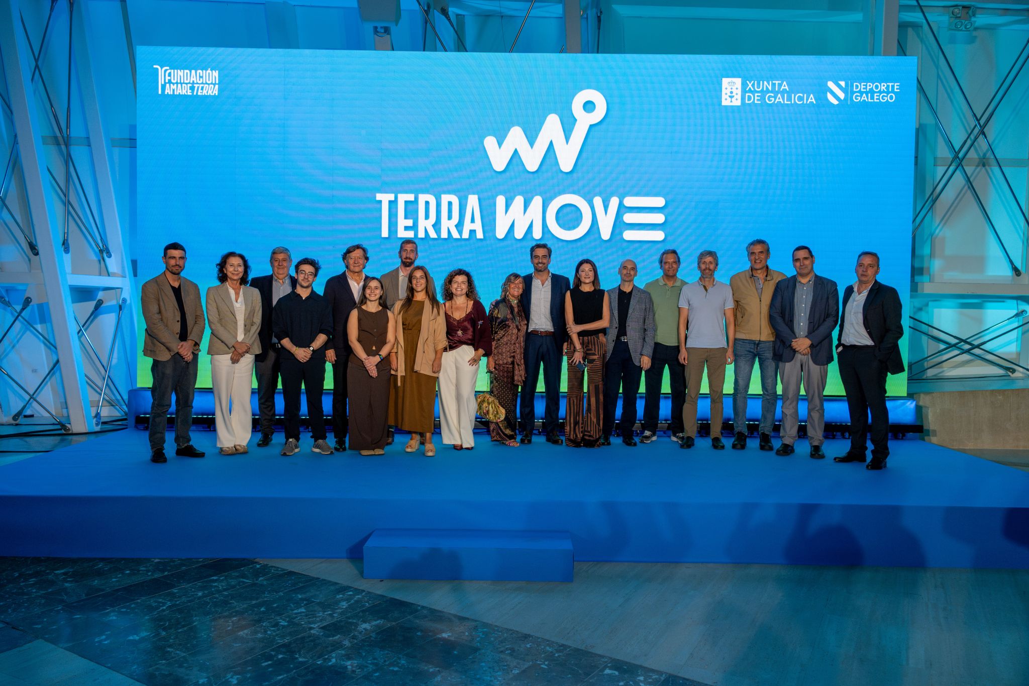 Presentación de la plataforma TERRA MOVE en Santiago de Compostela, con la presencia de Plexus Tech.
