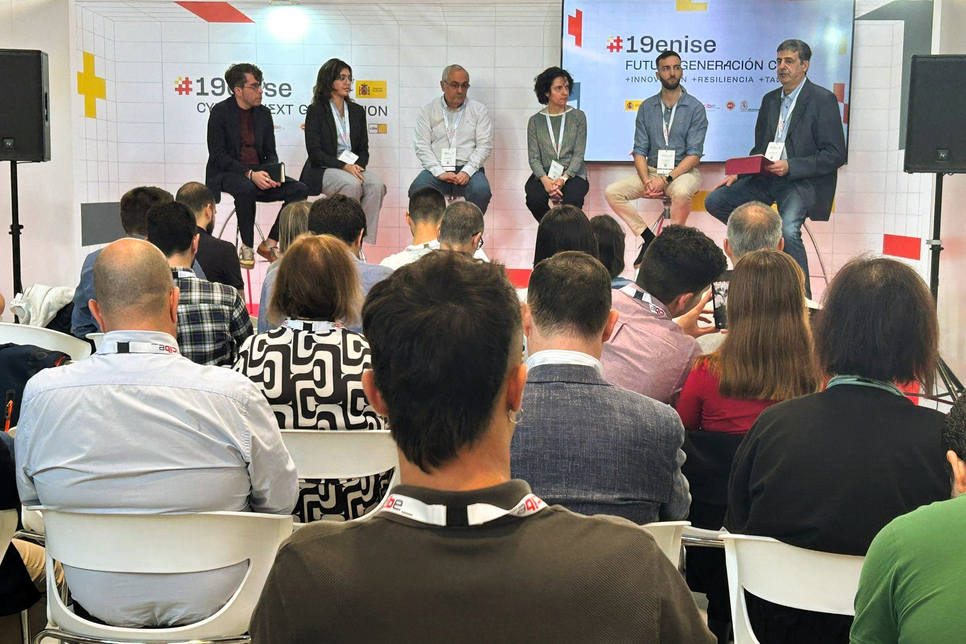 "Speaker Corner" con Yago García, de Plexus Tech, compartiendo nuestros retos en seguridad de la información.