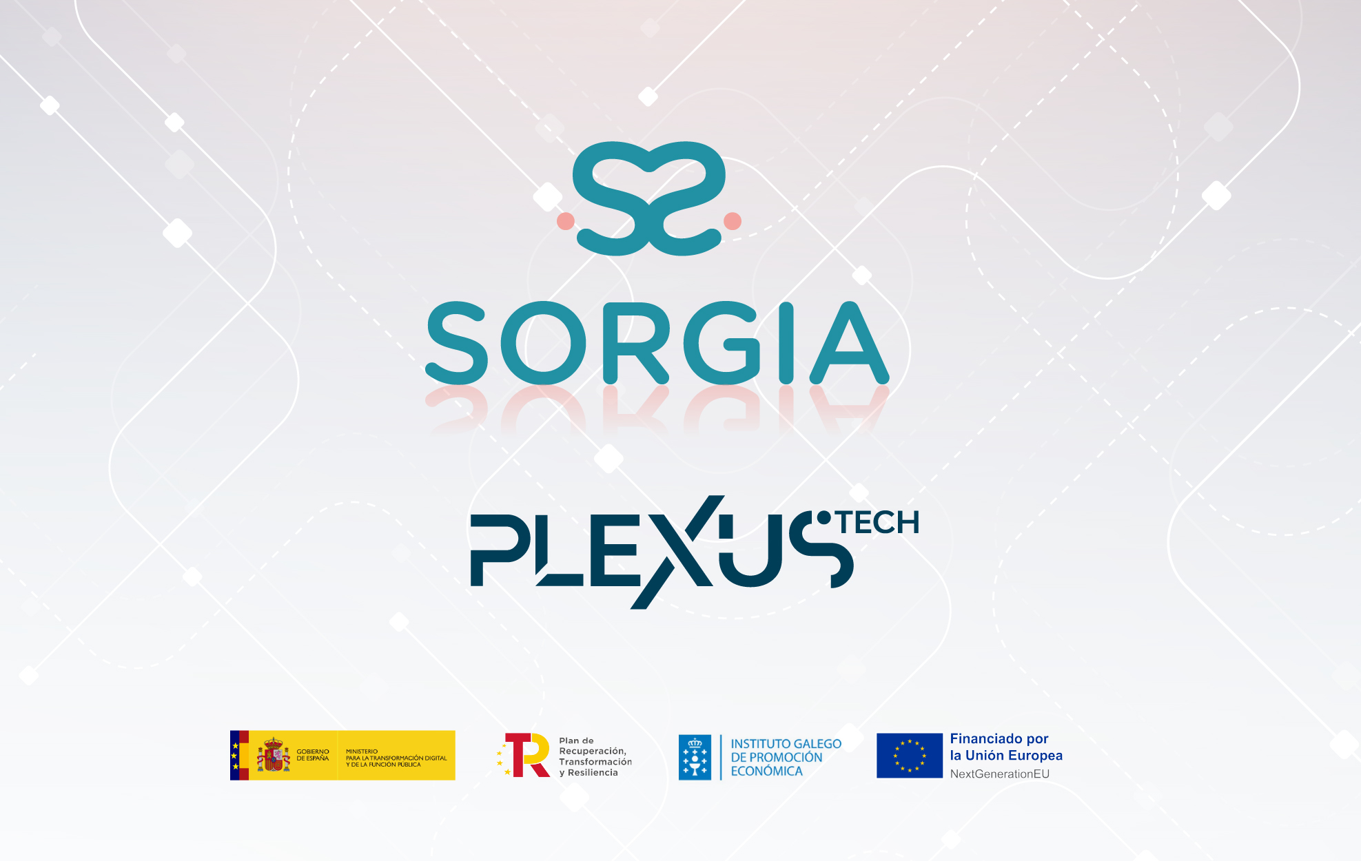 El proyecto de innovación SORGIA, de Plexus Tech, ha contado con el apoyo del Igape, de la Xunta de Galicia, del Ministerio de Transición Tecnológica y de la Unión Europea con los fondos Next Generation EU.