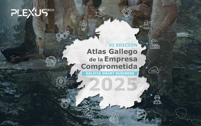 El Atlas Gallego de la Empresa Comprometida destaca a Plexus Tech por su sostenibilidad empresarial, destacando especialmente en la categoría Buen Gobierno.