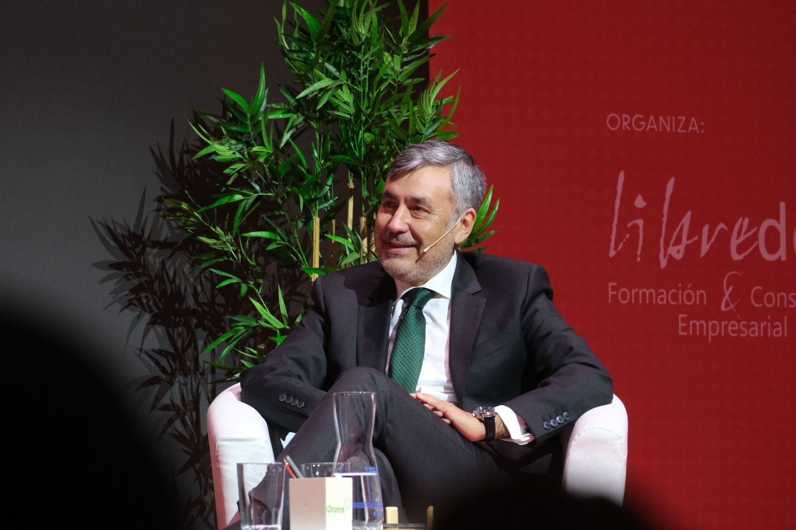 Antonio Agrasar durante el evento.