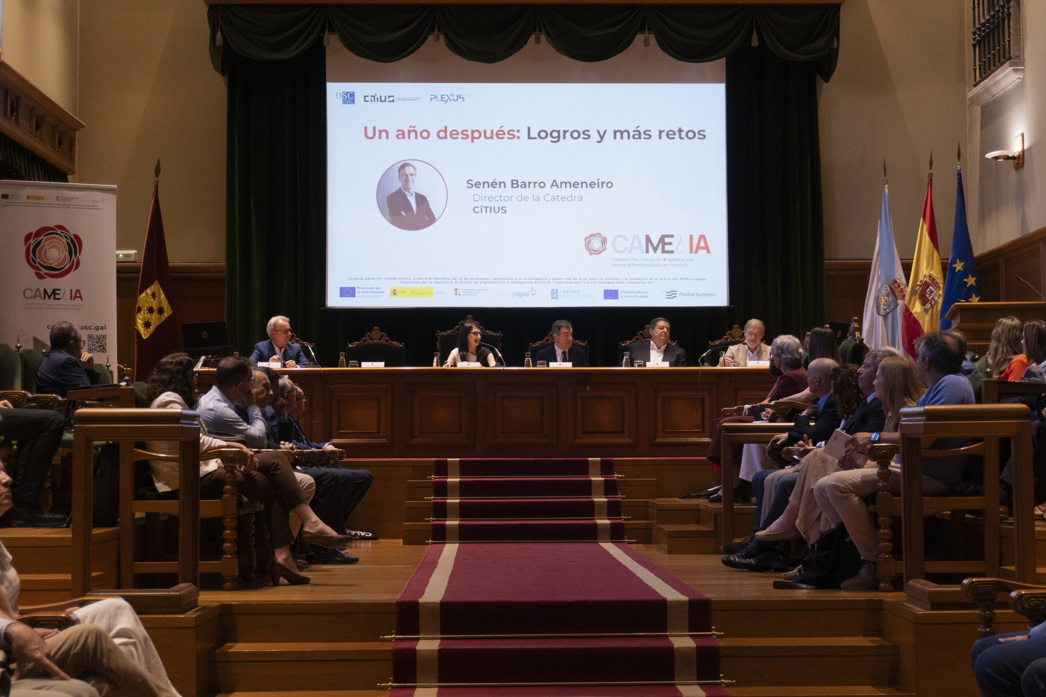 El Palacio de Fonseca acogió el evento en el que se hizo un balance anual del primer año de CAMELIA.