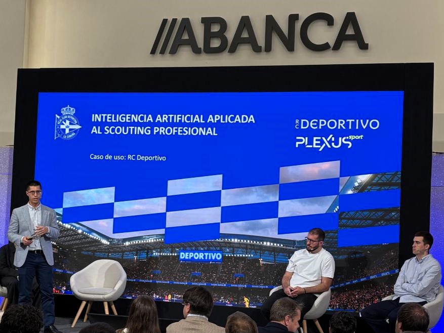 Plexus Sport aplica tecnología avanzada en el área deportiva del RC Deportivo, una colaboración que fue presentada por Sergio Luengo, doctor en IA y Lead Data Scientist en Plexus Sport.