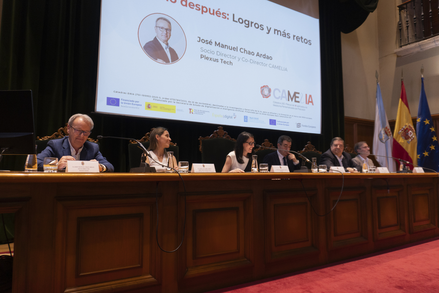 Representantes institucionales, académicos y tecnológicos participaron en esta jornada.