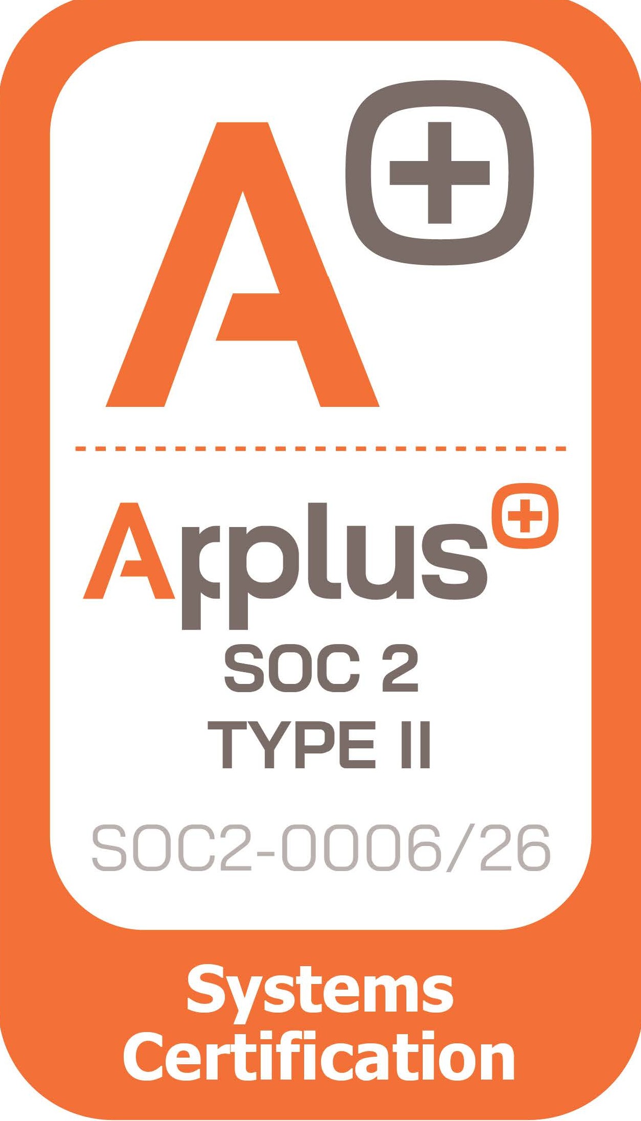 Applus SOC2 System Certification