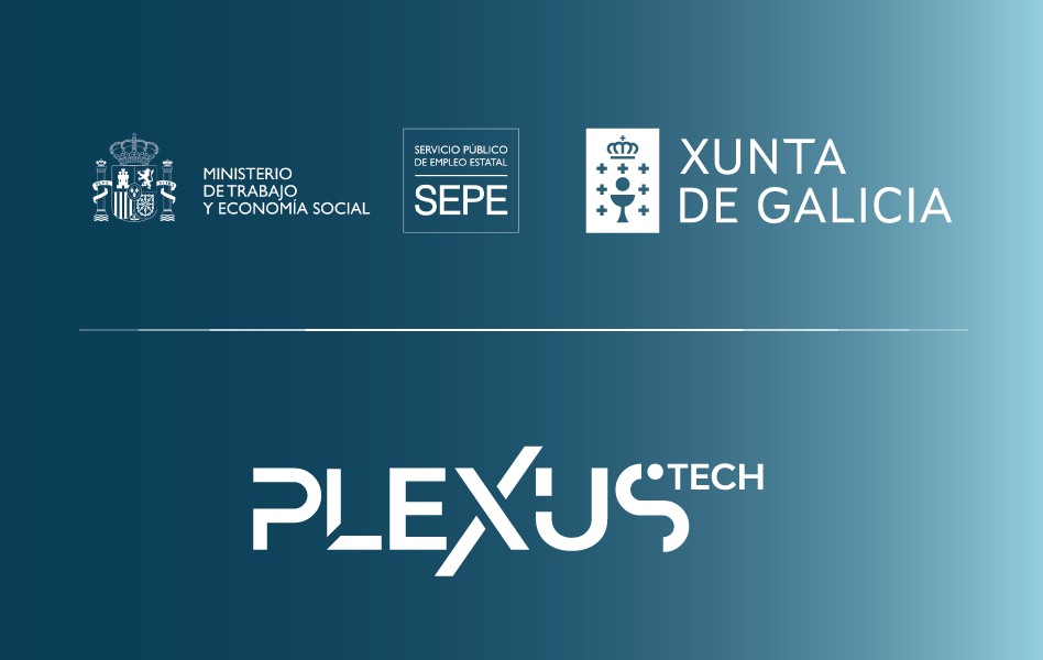 Incentivos a la contratación en Galicia: Plexus Tech, entidad beneficiaria del programa Galicia Suma Talento: Empléate, financiado por la Xunta de Galicia con fondos del SEPE.